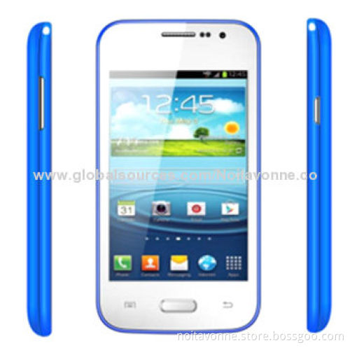 4.0-inch MT6572 Dual-core Smartphones, DDR 256 + 512 M Flash, 320 x 480 Pixels, Dual-SIM Card